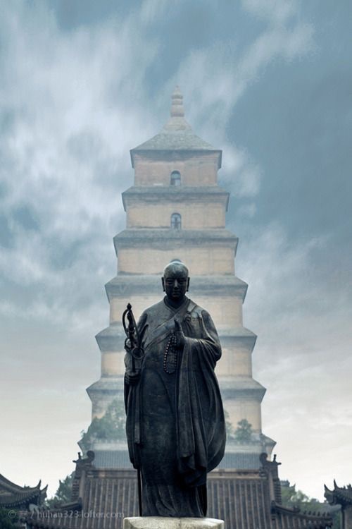 Great Mosque and Wild Goose Pagoda